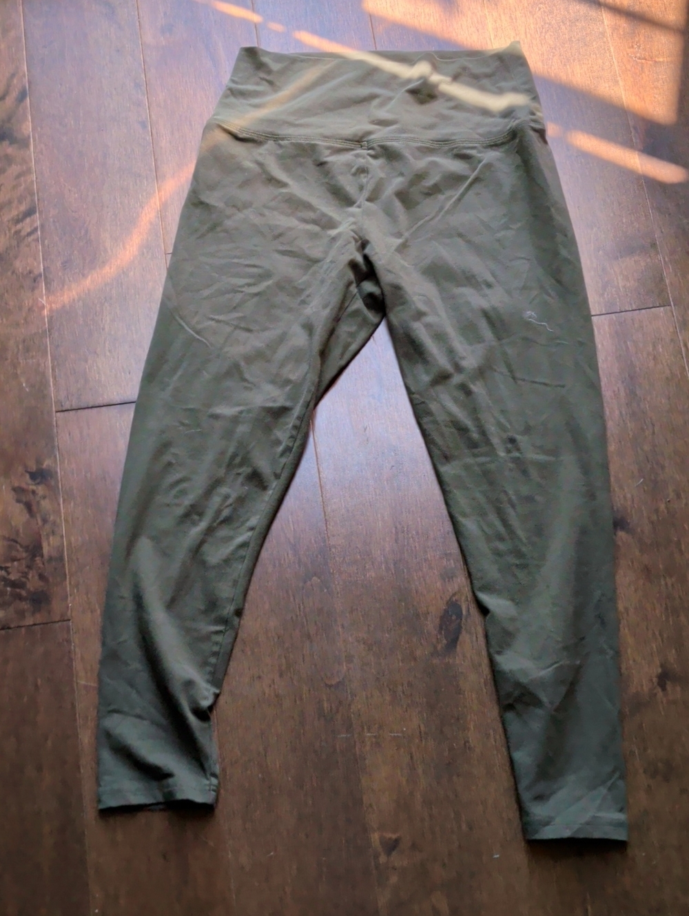 aerie Olive Green OFFLINE High-Rise Leggings